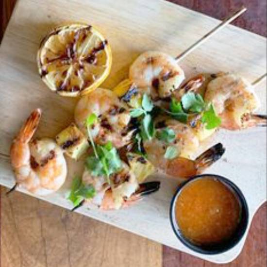 Order Shrimp Skewers food online from Bare Back Grill store, San Diego on bringmethat.com