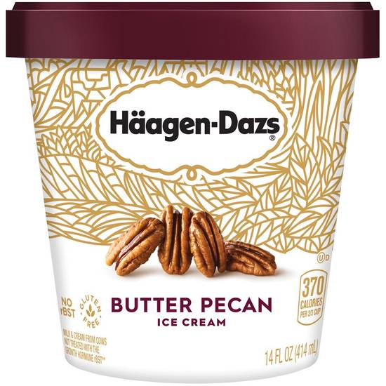 Order Haagen-Dazs Butter Pecan Ice Cream, 14 OZ food online from Cvs store, MONTEZUMA on bringmethat.com