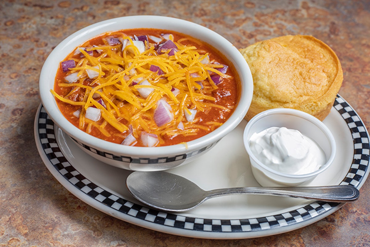 Order Bowl of Chili food online from Black Bear Diner store, Torrance on bringmethat.com