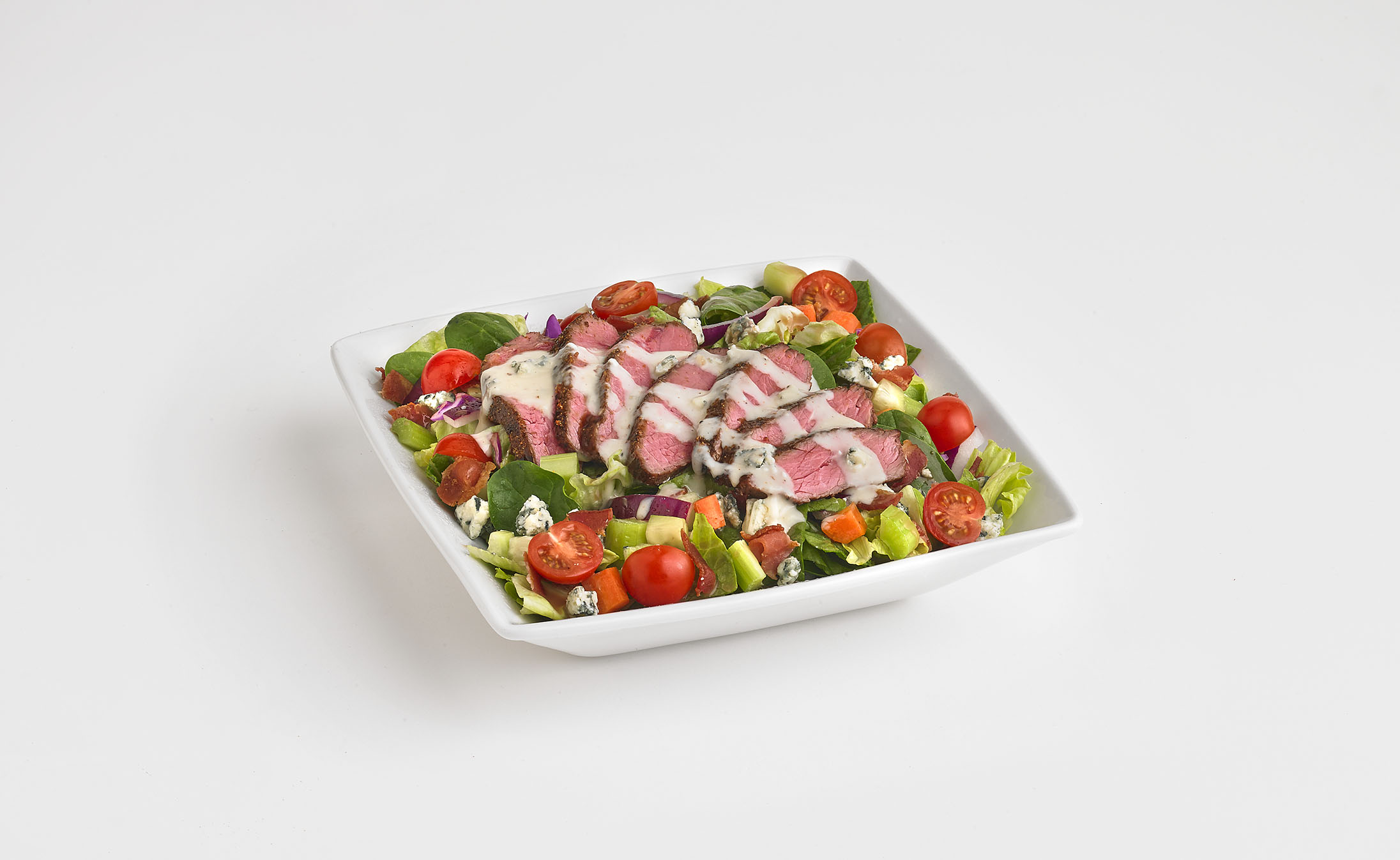 Order Steak Chopped Salad food online from Boston Restaurant & Sport Bar store, Utica on bringmethat.com