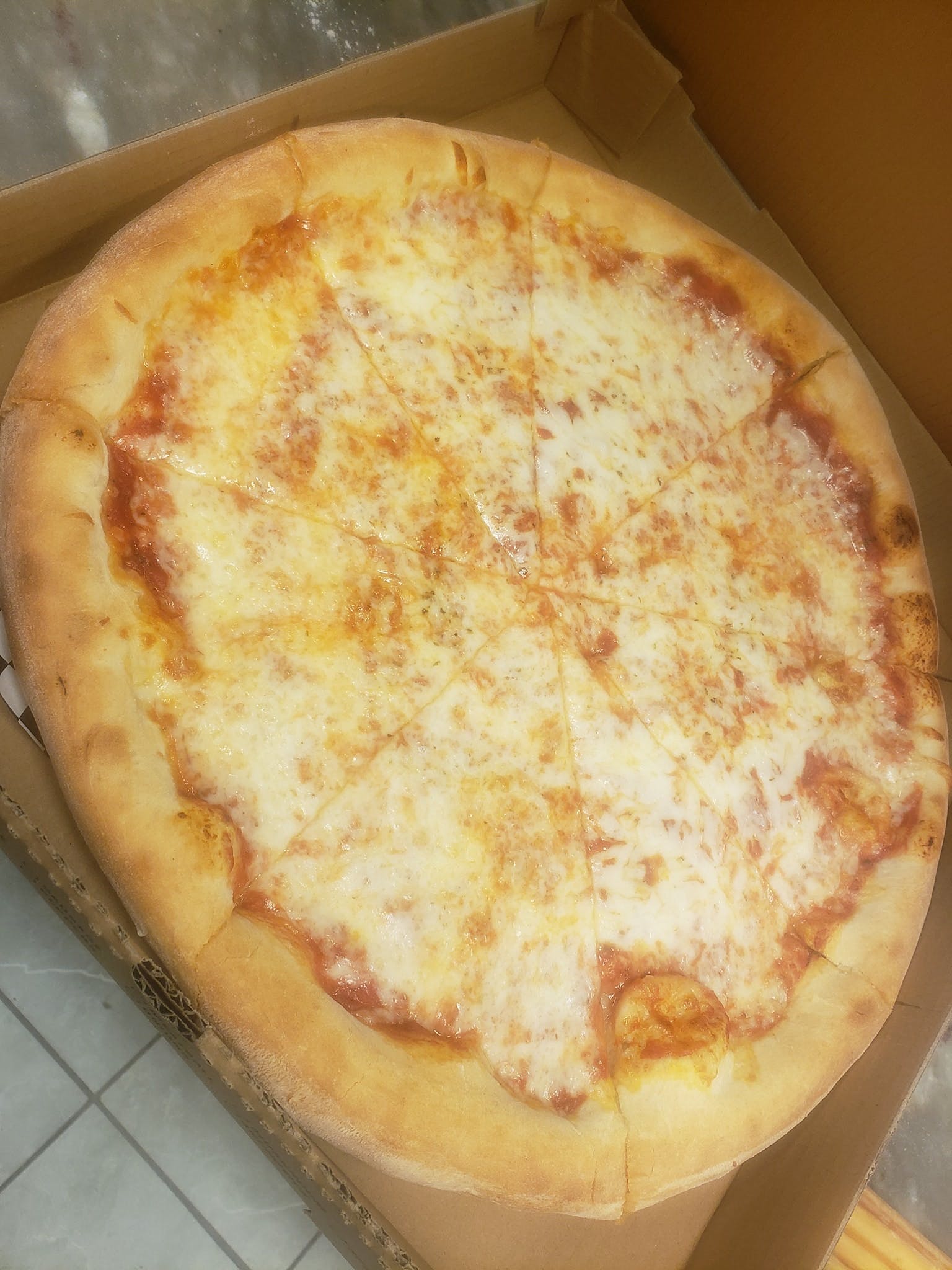 Order Plain Cheese Pizza - Small 12" food online from Brother's Pizza store, Newville on bringmethat.com