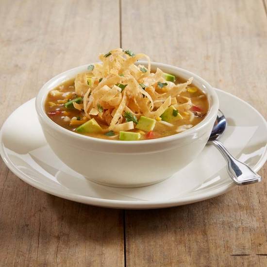 Order Chicken Tortilla Soup food online from BJ's Restaurant & Brewhouse store, Sacramento on bringmethat.com
