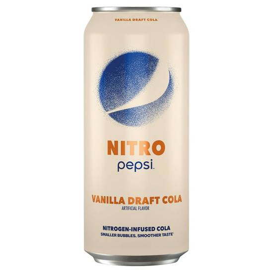 Order Nitro Pepsi Vanilla Draft Cola Can food online from Lone Star store, Gainesville on bringmethat.com