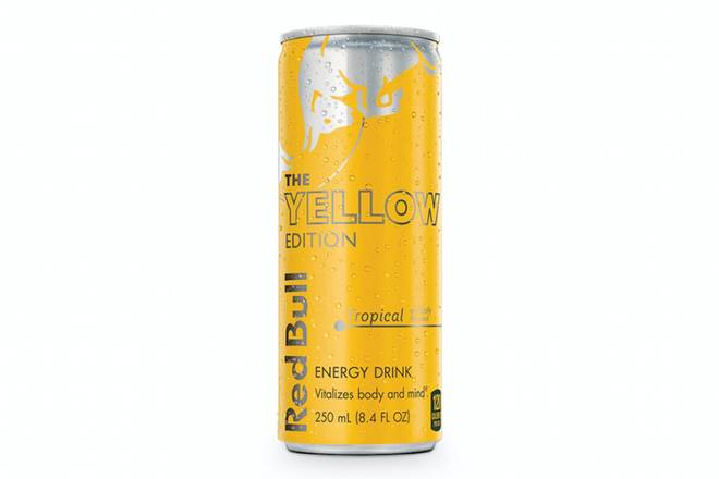 Order Red Bull Yellow Can food online from Sweet Lou store, Greenwood on bringmethat.com