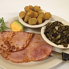 Order Ham Steak Home Style Plates food online from Jay Jay Cafe store, Arlington on bringmethat.com