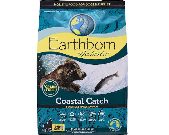Order Earthborn Holistic Coastal Catch  (12.5 lb)  food online from What The Fluff? Pet Store & More! Llc store, Woodridge on bringmethat.com