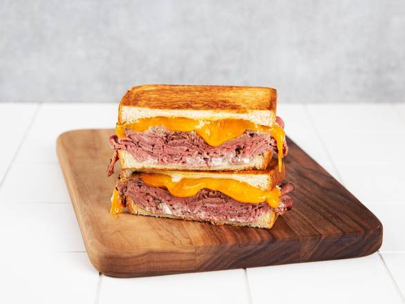 Order Roast Beef Melt food online from Mel's Melts store, Murray on bringmethat.com