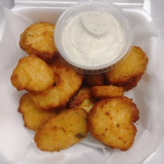 Order Fried Pickle Chips food online from Chicken Lit store, Naperville on bringmethat.com