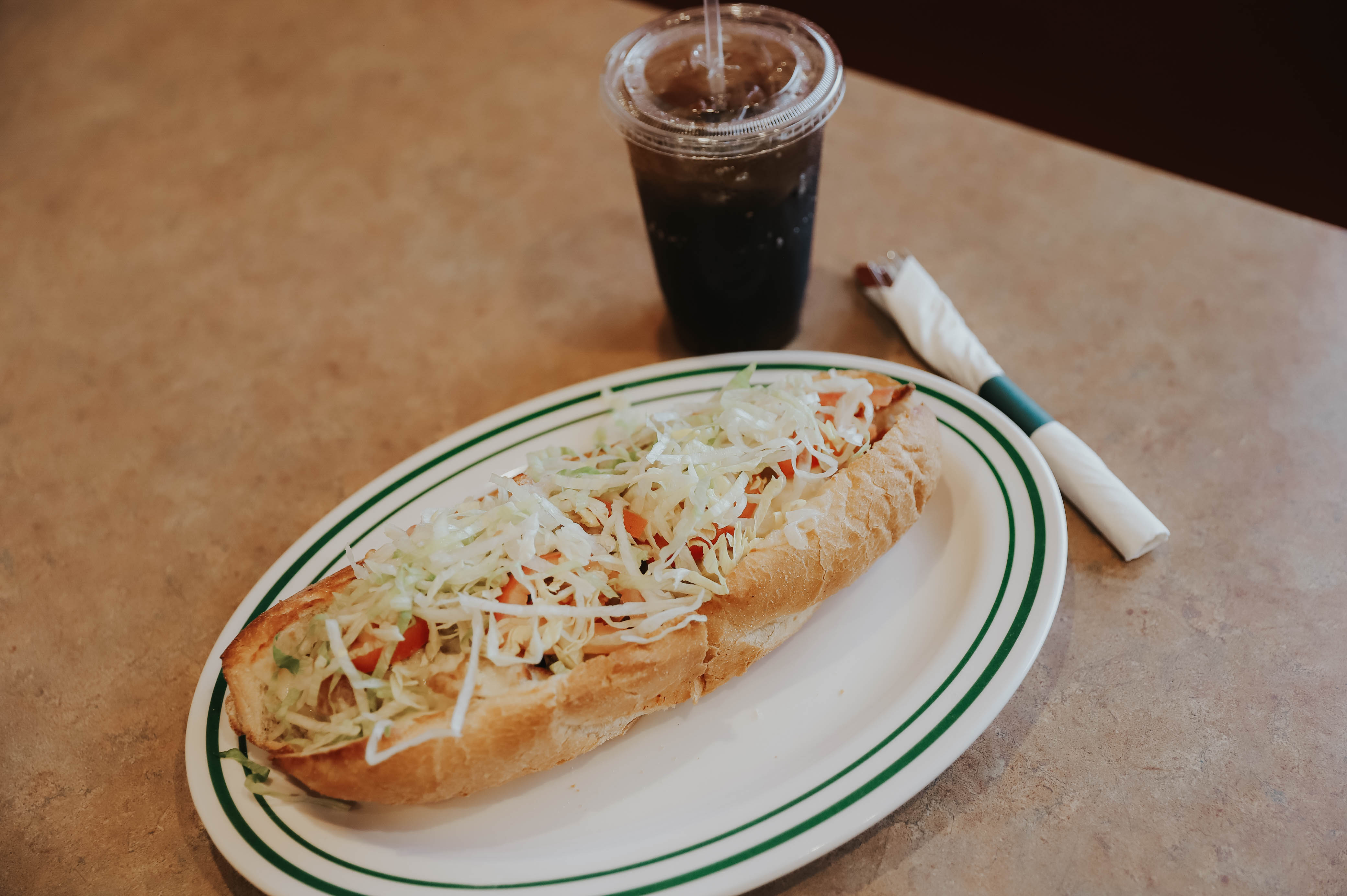 Order Chicken Cheesesteak Sub (L,T,M,O) food online from Pasquale store, New Market on bringmethat.com