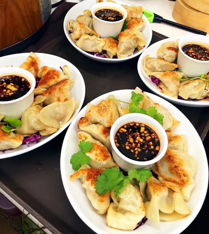 Order Mushroom Dumplings food online from Thai Table store, Berkeley on bringmethat.com