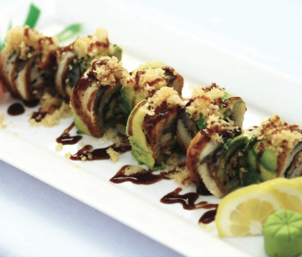 Order Crunchy Unagi food online from Tono Sushi store, Washington on bringmethat.com