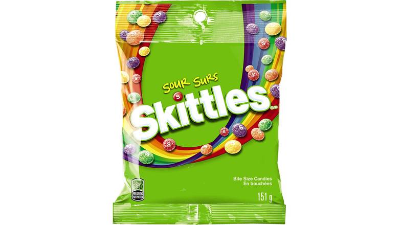 Order Skittles Candy, Sours 5.7 Oz food online from Valero Food Mart store, Murrayville on bringmethat.com