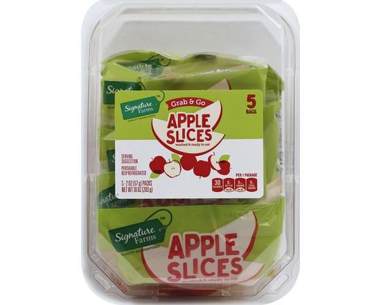 Order Signature Farms · Apple Slices (5 x 2 oz) food online from Safeway store, Corte Madera on bringmethat.com