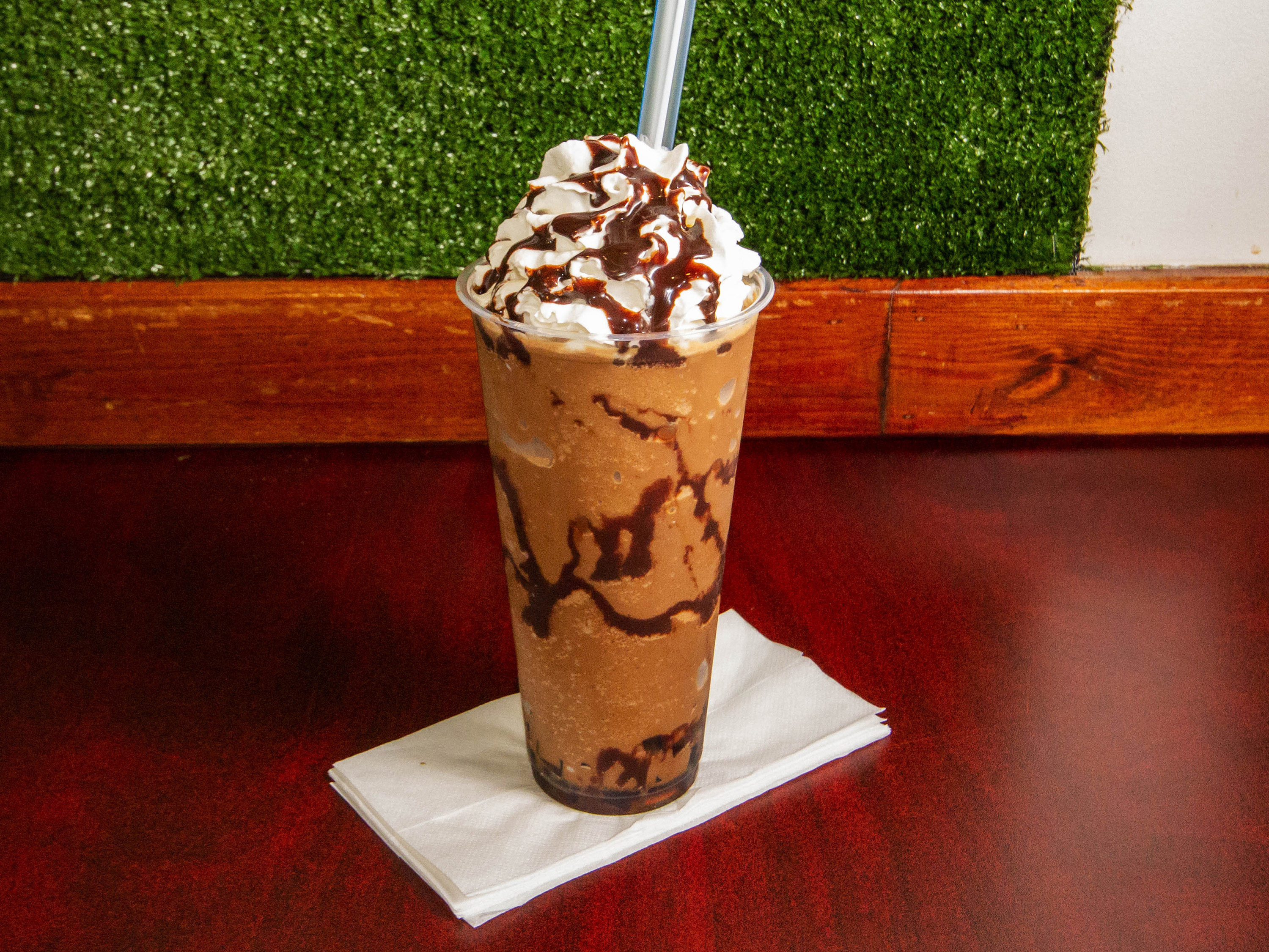 Order 168. Frozen Mocha with Topioca food online from Teacup Cafe store, Houston on bringmethat.com