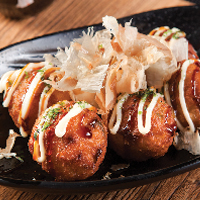 Order 5 Pieces Takoyaki food online from Ami Sushi store, Westwood on bringmethat.com
