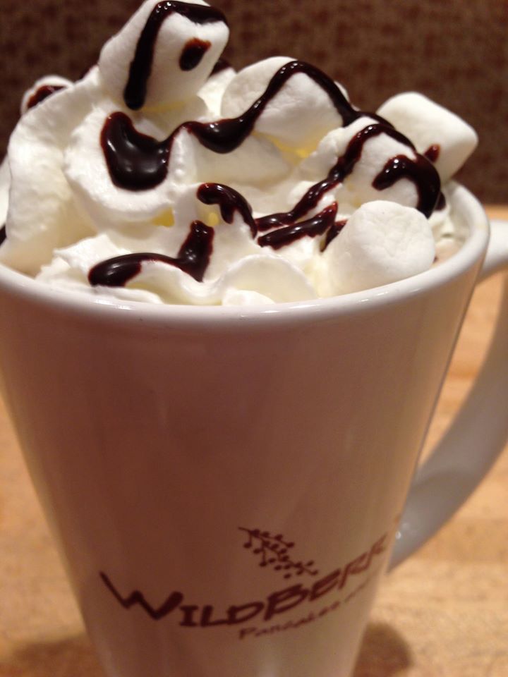 Order Hot Chocolate food online from Wildberry Pancakes & Cafe store, Chicago on bringmethat.com