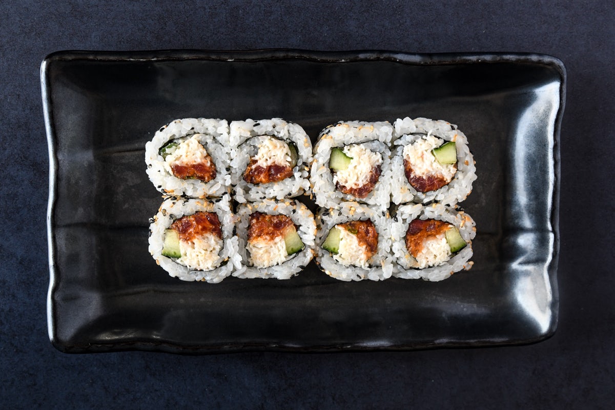 Order *CABO ROLL food online from Blue Sushi Sake Grill store, Omaha on bringmethat.com