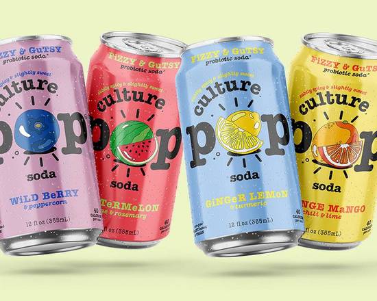 Order Culture Pop Soda food online from The Eatery Of Wallingford store, Wallingford on bringmethat.com