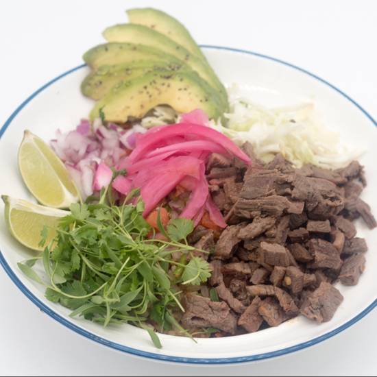 Order Carne Asada Fit Bowl food online from Fit Tacos Meal Prep & Catering store, San Diego on bringmethat.com