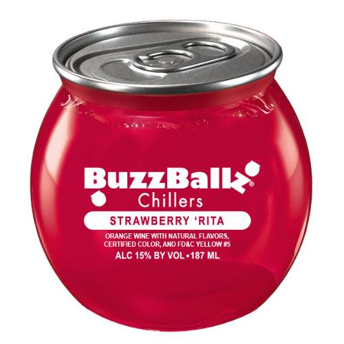 Order BuzzBallz - Strawberry 'Rita - 200ml/Single food online from Bottle Shop & Spirits store, Los Alamitos on bringmethat.com