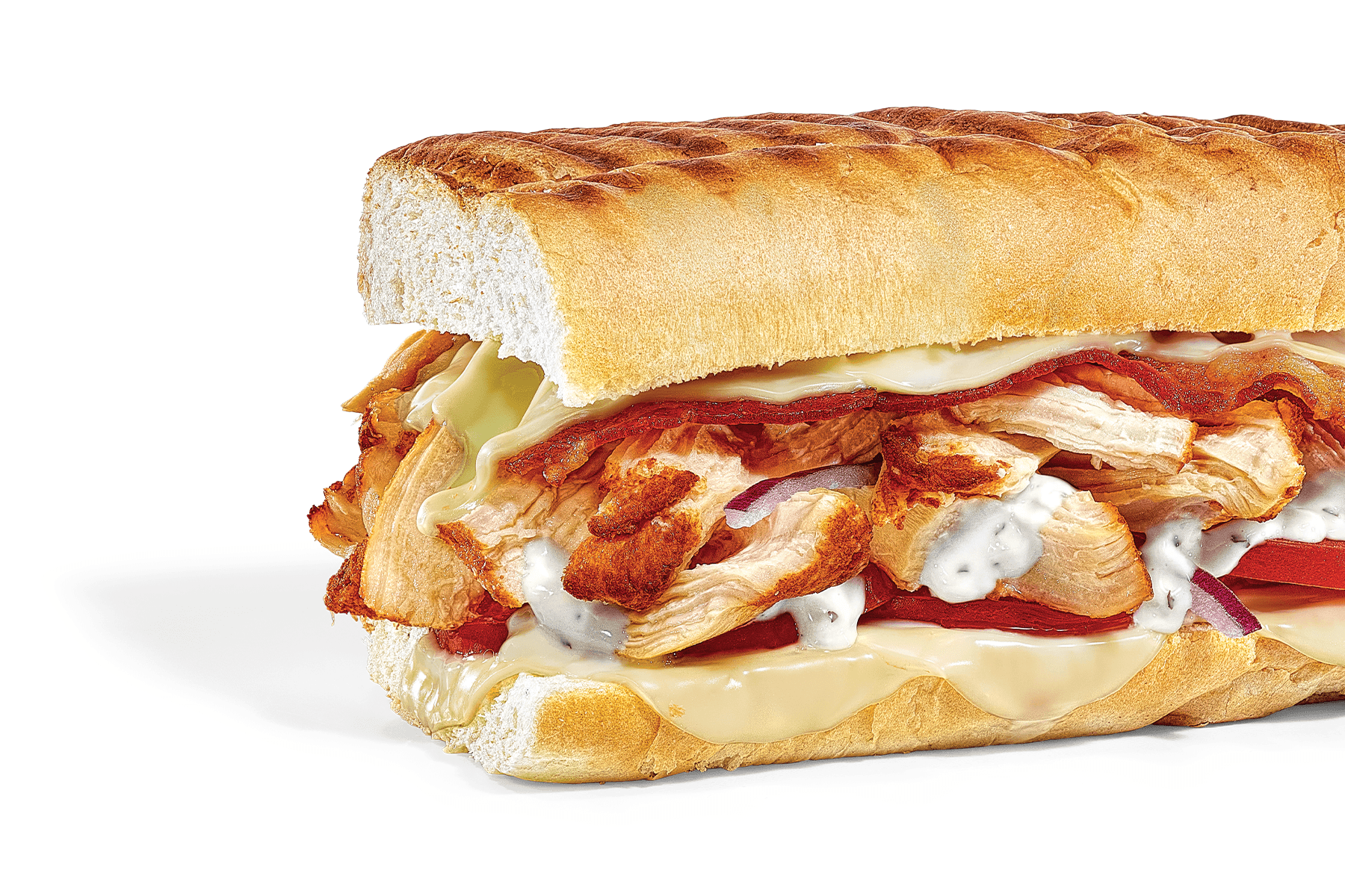 Order Chicken & Bacon Ranch Melt food online from Subway store, Las Vegas on bringmethat.com