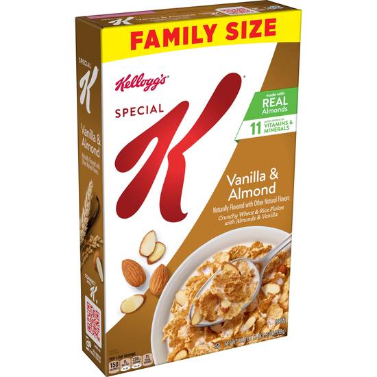 Order Special K Vanilla & Almond Breakfast Cereal, 18.8 OZ food online from CVS store, Tulsa on bringmethat.com
