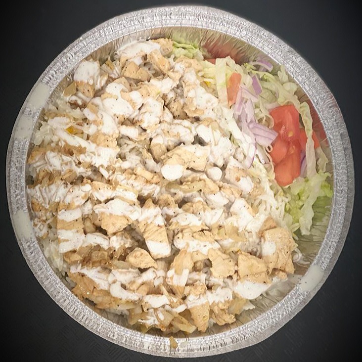 Order Chicken over Rice food online from Al-Madinah Restaurant store, Watervliet on bringmethat.com