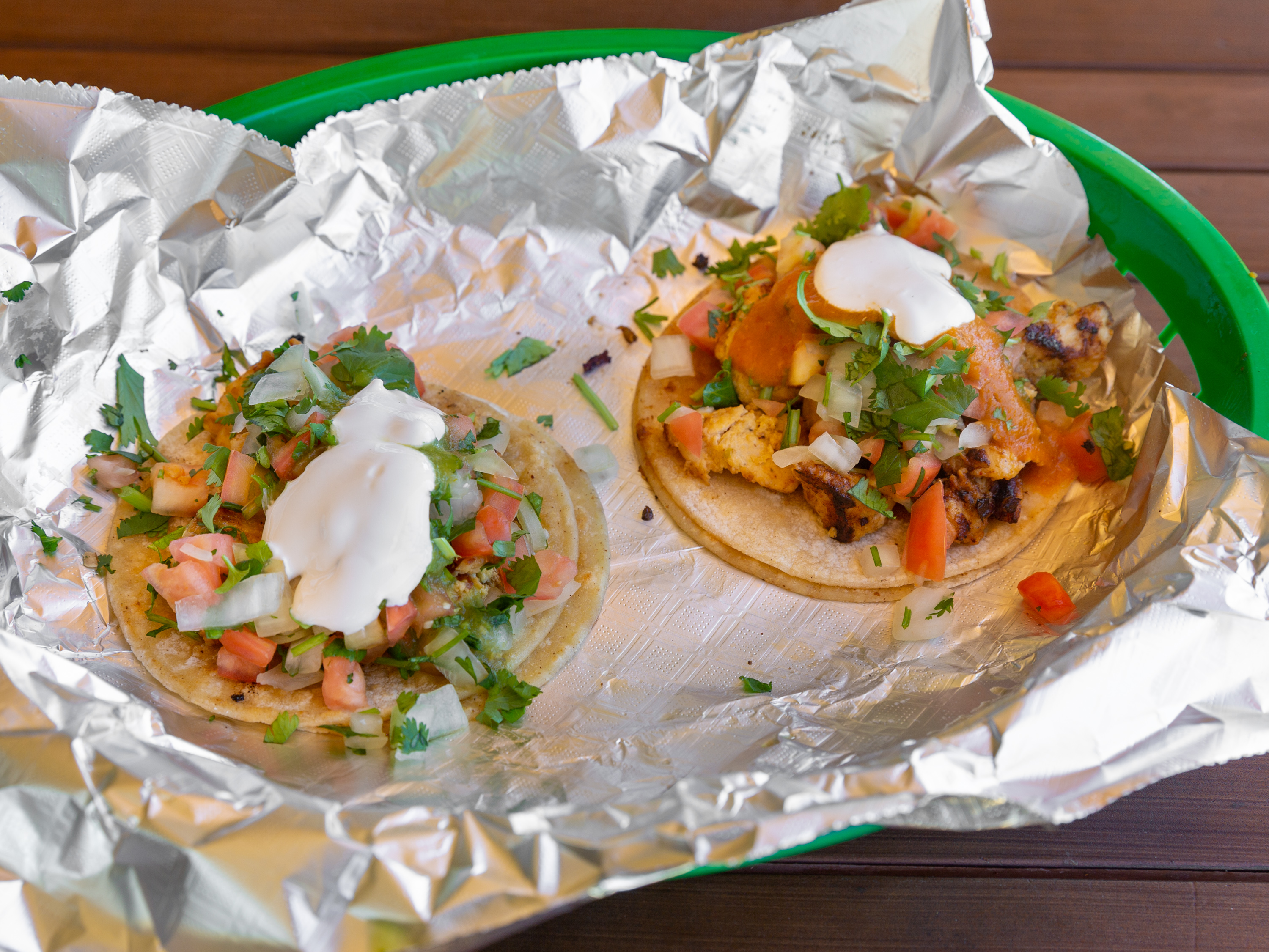 Order 3 Chicken Tacos food online from Petit Street Grill store, Camarillo on bringmethat.com