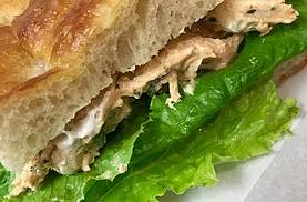 Order Chicken Salad Sandwich food online from The Fork & Knife store, Hudson on bringmethat.com