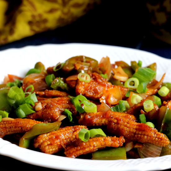 Order Crispy Baby Corn food online from Great Himalayan Indian Cuisines store, Moore on bringmethat.com