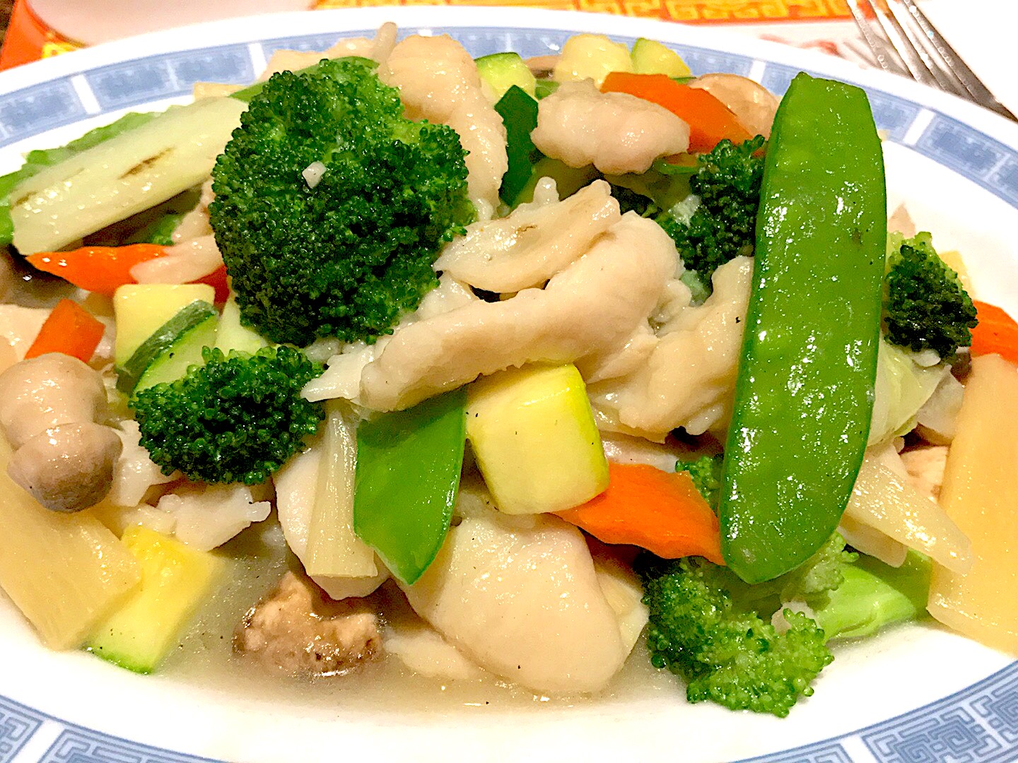 Order Chicken with Mixed Vegetables food online from Lettuce Wok N Roll store, Yorba Linda on bringmethat.com
