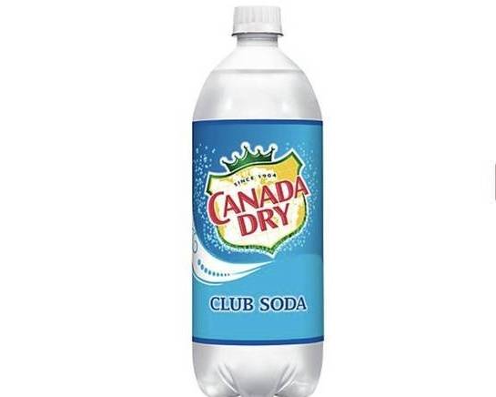 Order Canada Dry Club Soda Mixer (1 lt) food online from Cold Spring Liquor store, Liberty Hill on bringmethat.com