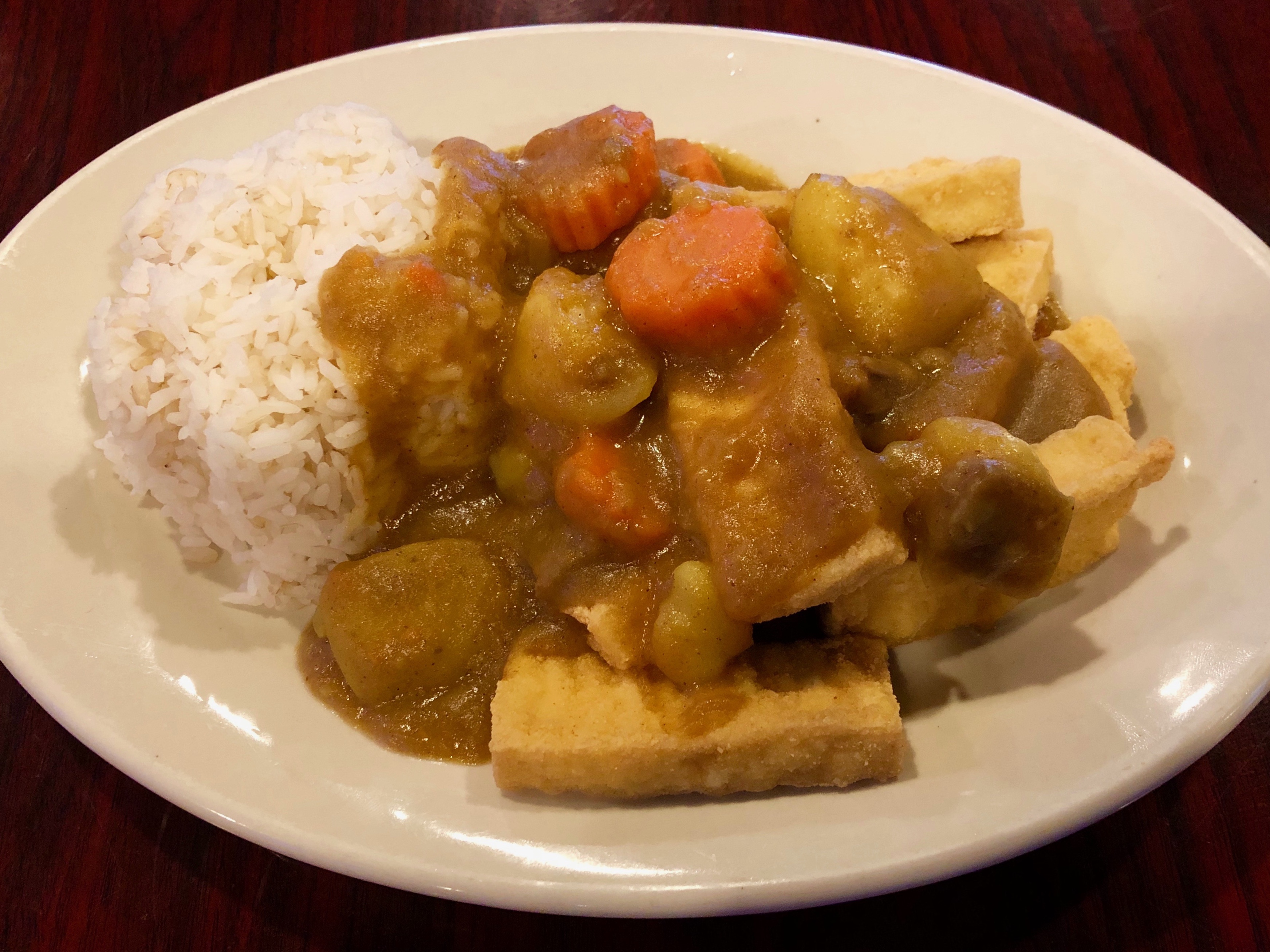 Order Tofu Curry Katsu food online from Thai Garden Bistro store, Salt Lake City on bringmethat.com