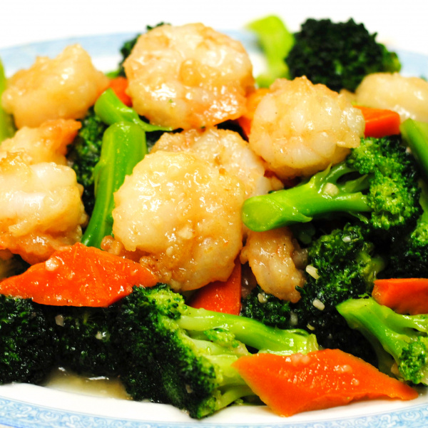 Order Shrimp with Broccoli food online from Red Lantern Chinese Cuisine store, Glendora on bringmethat.com