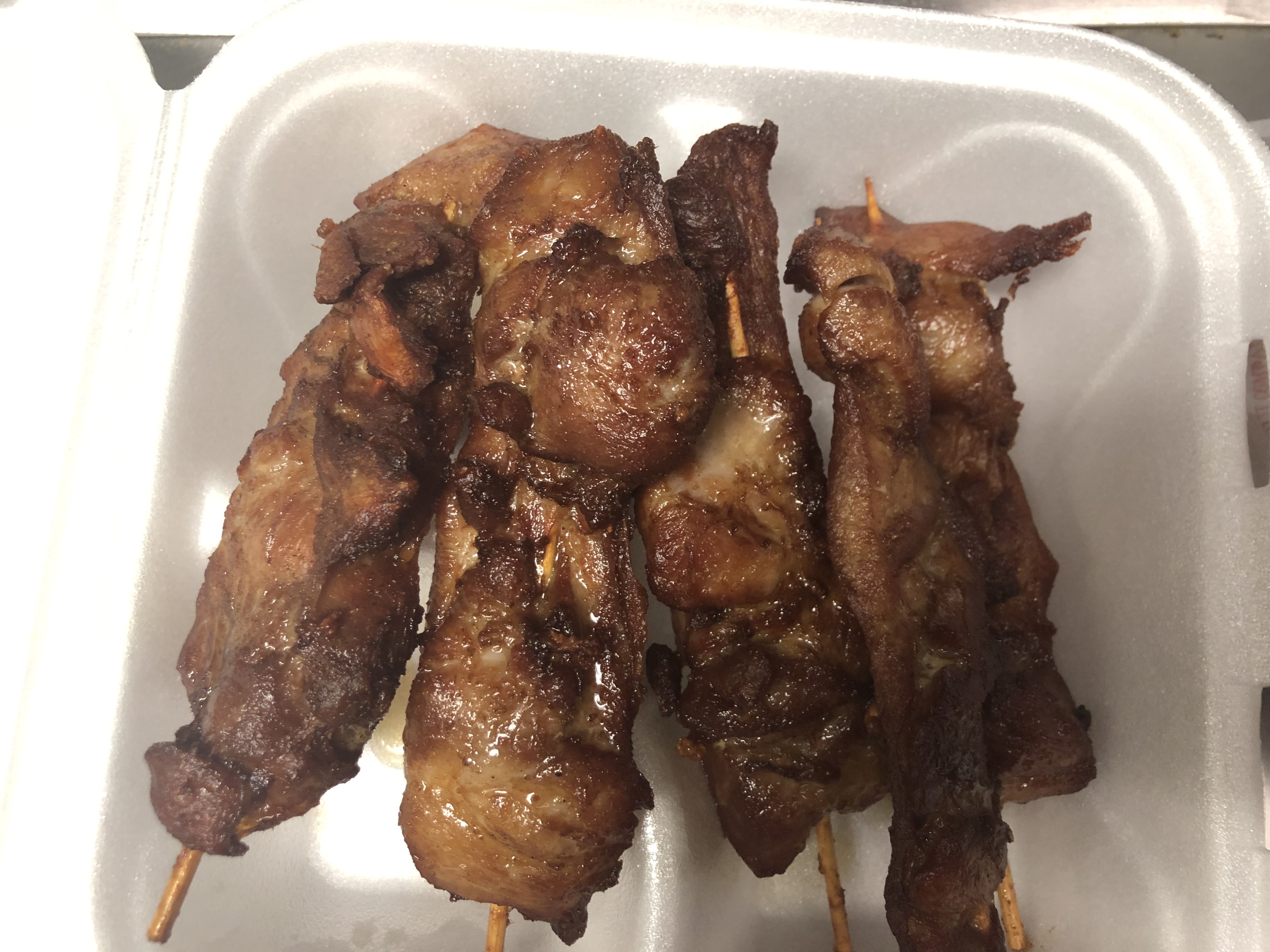 Order A07. Chicken on Sticks food online from Golden China store, Canton on bringmethat.com