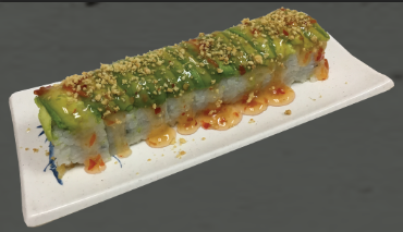 Order Sweet Crunchy Salmon Roll (Whole 9pc) food online from Sushi Kyo store, Salem on bringmethat.com