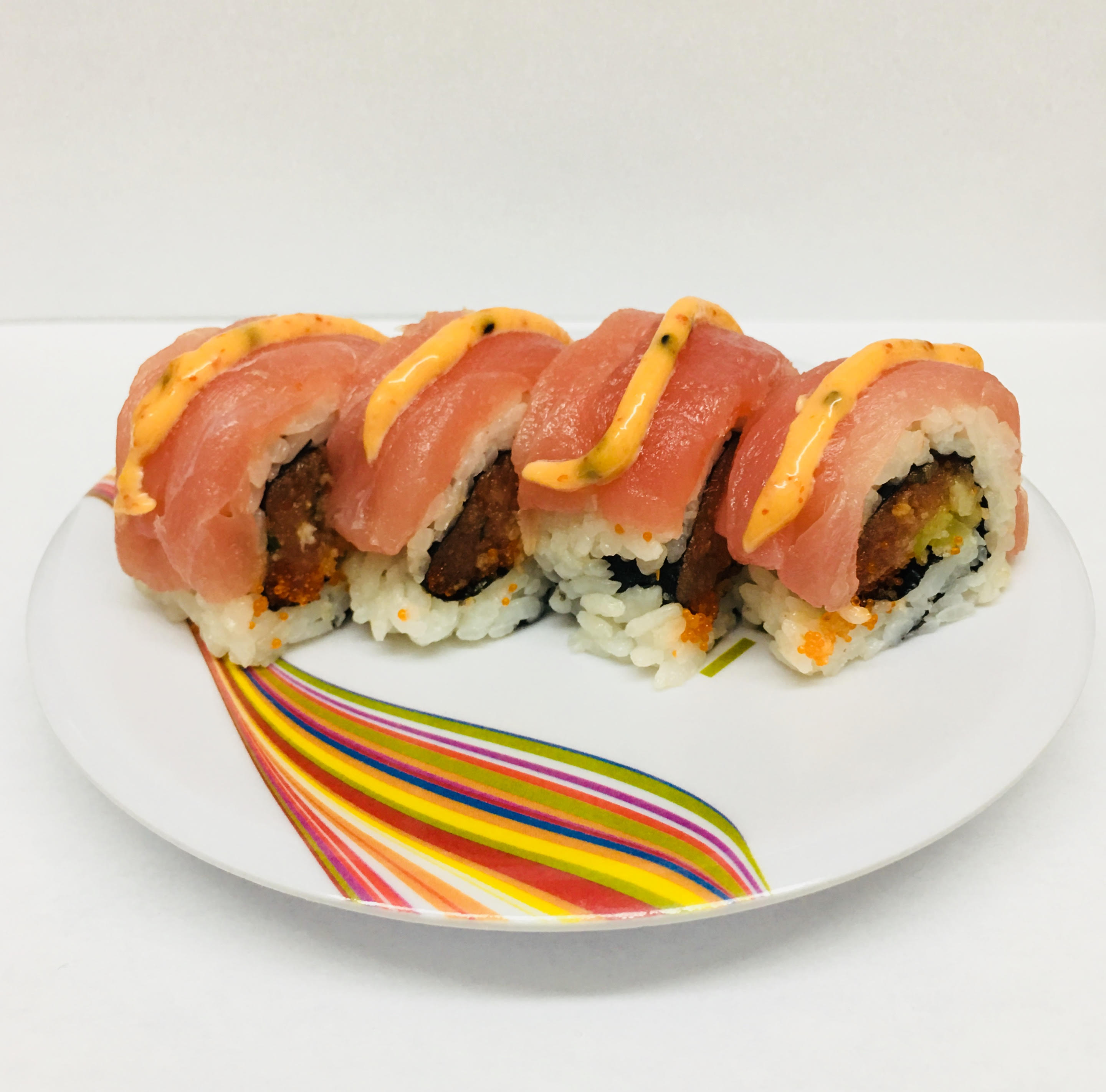 Order Red Dragon Roll food online from Wasabi Sushi Restaurant store, McLean on bringmethat.com
