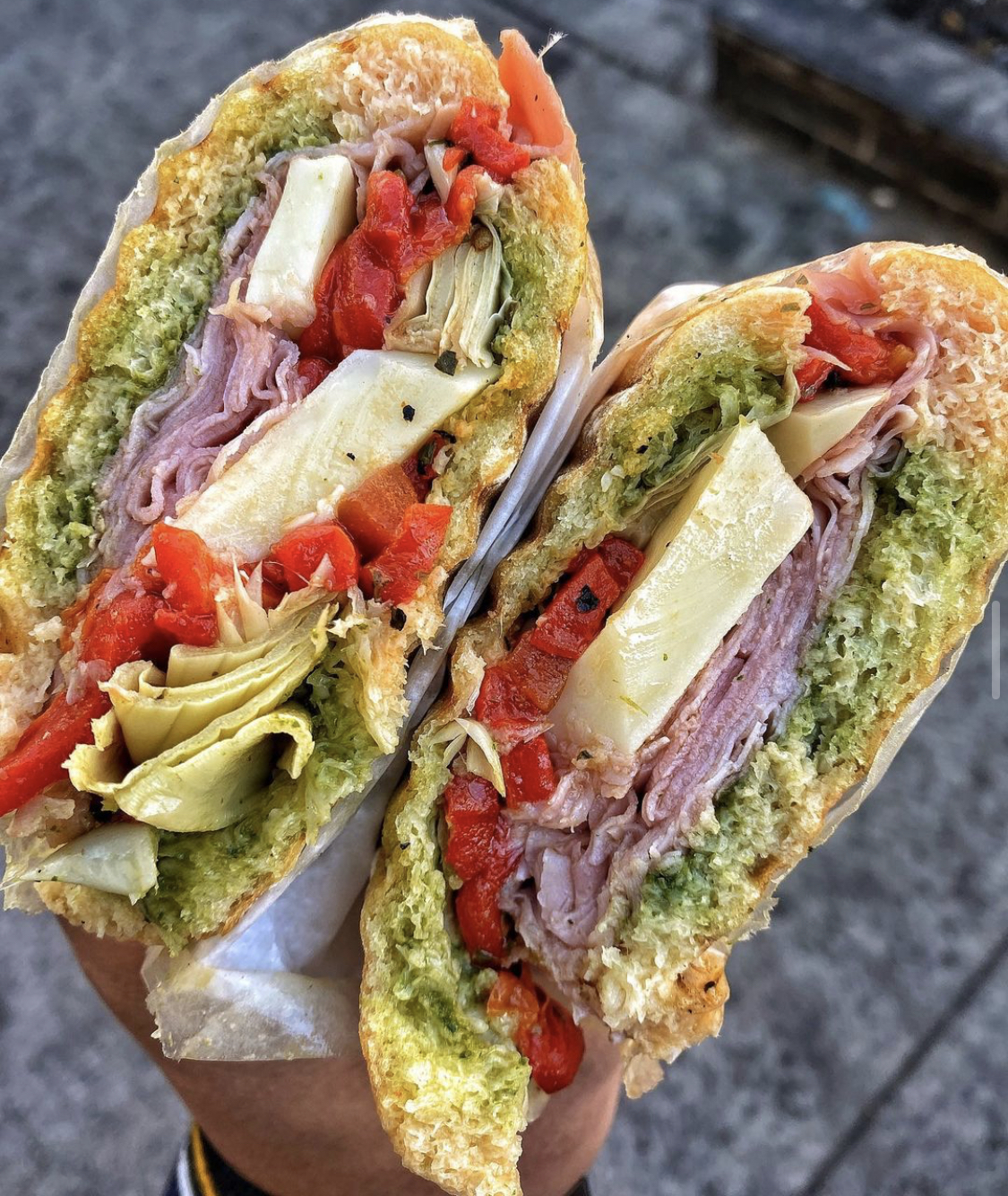 Order The Wife Panini food online from Anthony & Son Panini Shoppe store, Brooklyn on bringmethat.com