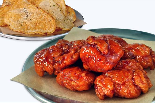 Order Boneless Wing Combos and Baskets for One  food online from Wing Zone store, Dayton on bringmethat.com