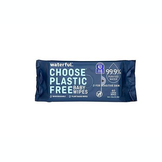 Order Waterful.™ 60-Count Choose Plastic Free Baby Wipes food online from Buybuy Baby store, Snellville on bringmethat.com