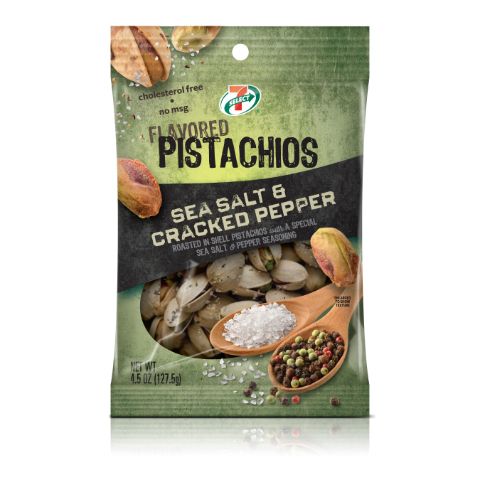 Order 7-Select Salt & Pepper Pistachio 4.5oz food online from 7-Eleven store, West Columbia on bringmethat.com