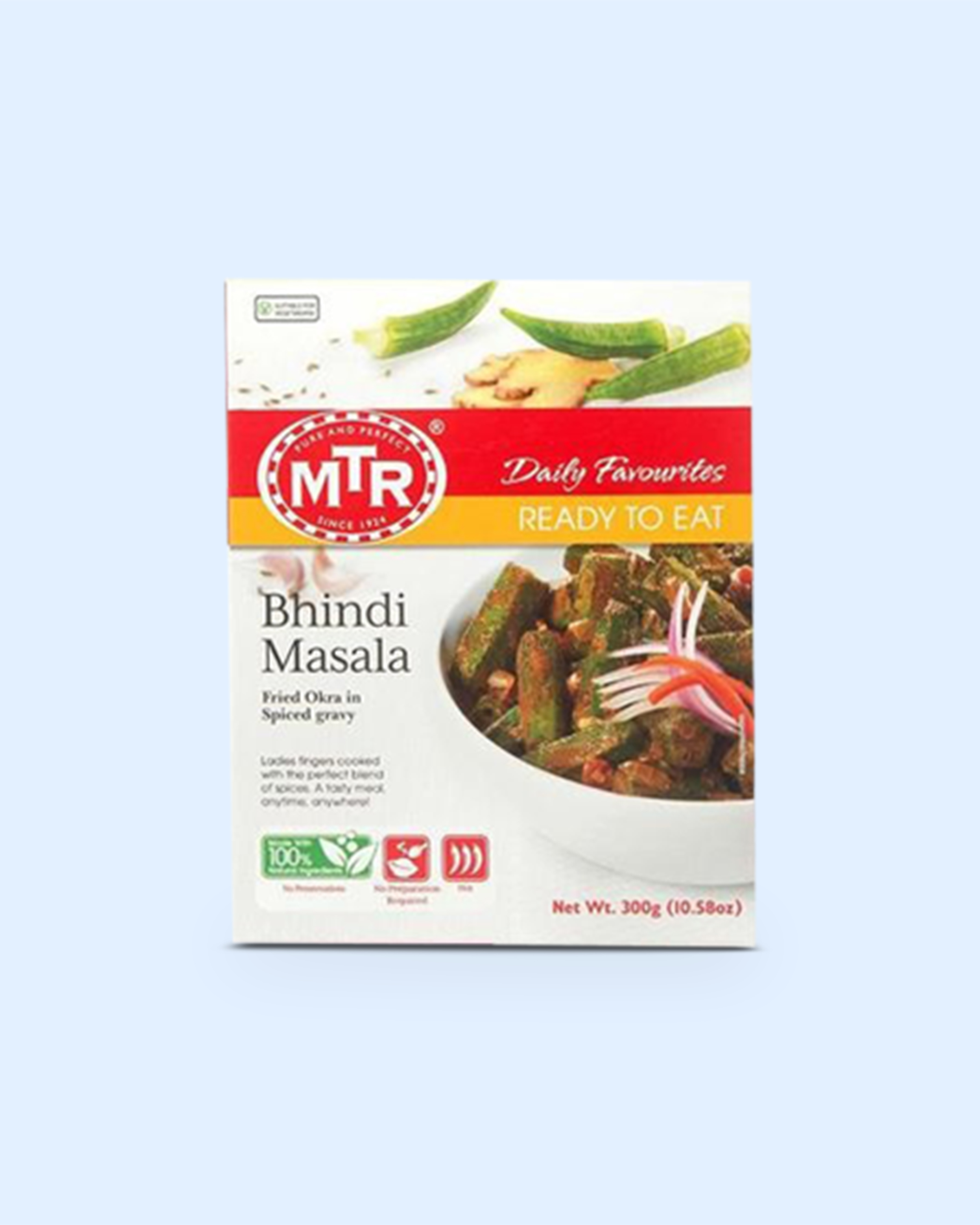Order Bindi Masala food online from India Delivered store, San Francisco on bringmethat.com