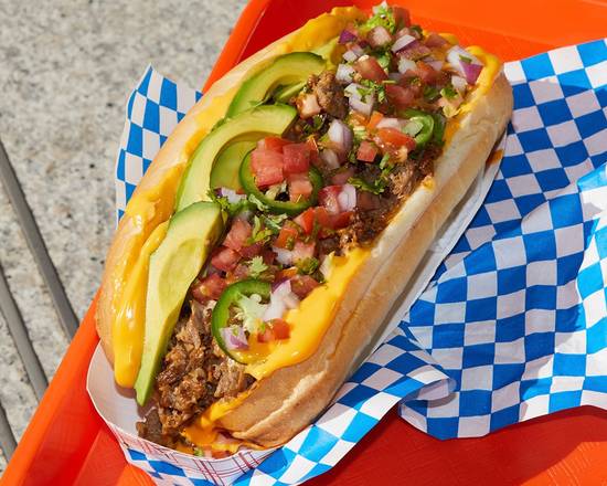 Order Mexicano Cheesesteak food online from Juicy’S Cheesesteaks store, Austin on bringmethat.com