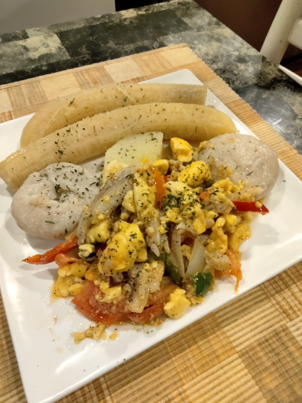 Order ACKEE AND SALTFISH food online from Ruby Roof store, Philadelphia on bringmethat.com