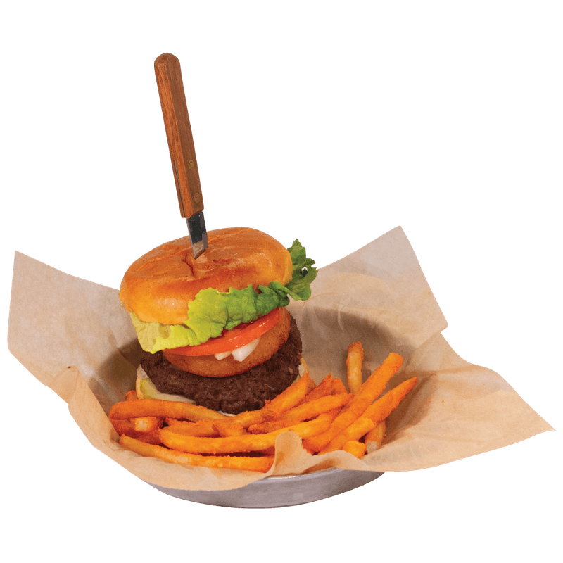Order Plain Burger food online from Stella's Lounge store, Grand Rapids on bringmethat.com