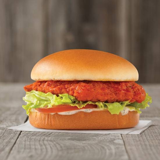 Order Buffalo Chicken Sandwich food online from Good Times Drive Thru store, Ft. Collins on bringmethat.com