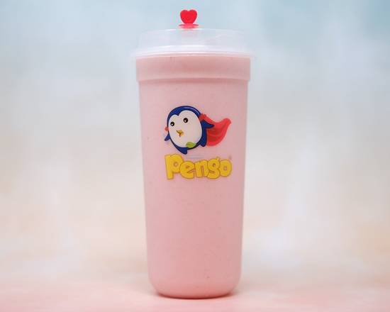 Order Strawberry Milkshake food online from Pengo Drink Station store, Laguna Hills on bringmethat.com