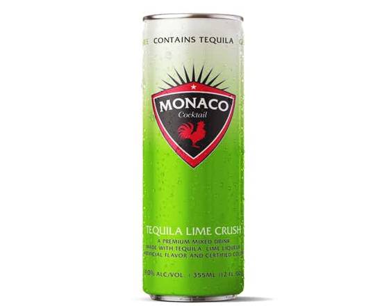 Order Monaco tequila lime cocktail, 12oz single can (9%abv) food online from Ogden Wine & Spirit store, Naperville on bringmethat.com