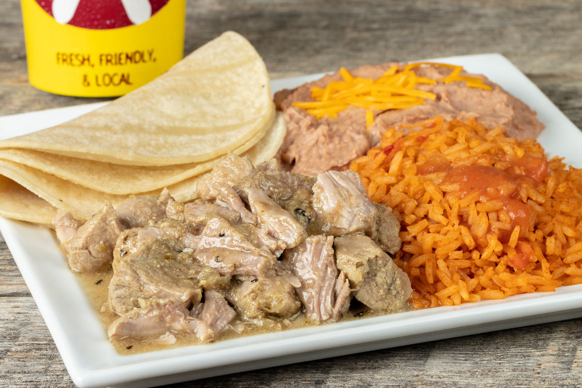 Order Plate #2 Carne Combo food online from Miguel Jr store, Corona on bringmethat.com