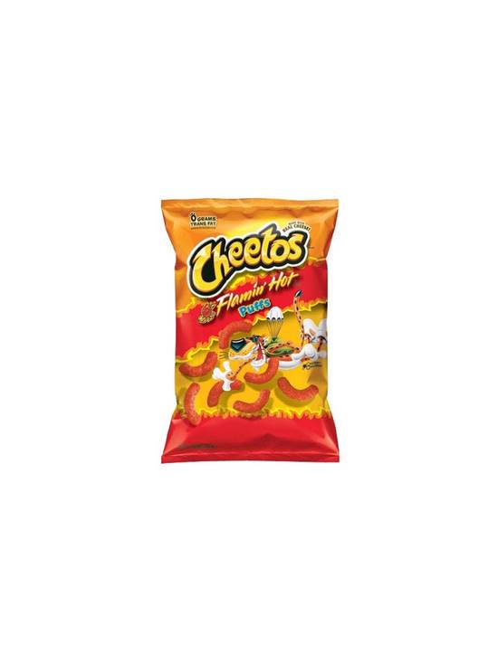 Order Cheetos Flaming Jumbo Puffs 3 OZ food online from Chevron Extramile store, Livingston on bringmethat.com